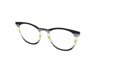 The Agender Flag - Angle Top Thumbnail - Pair Eyewear