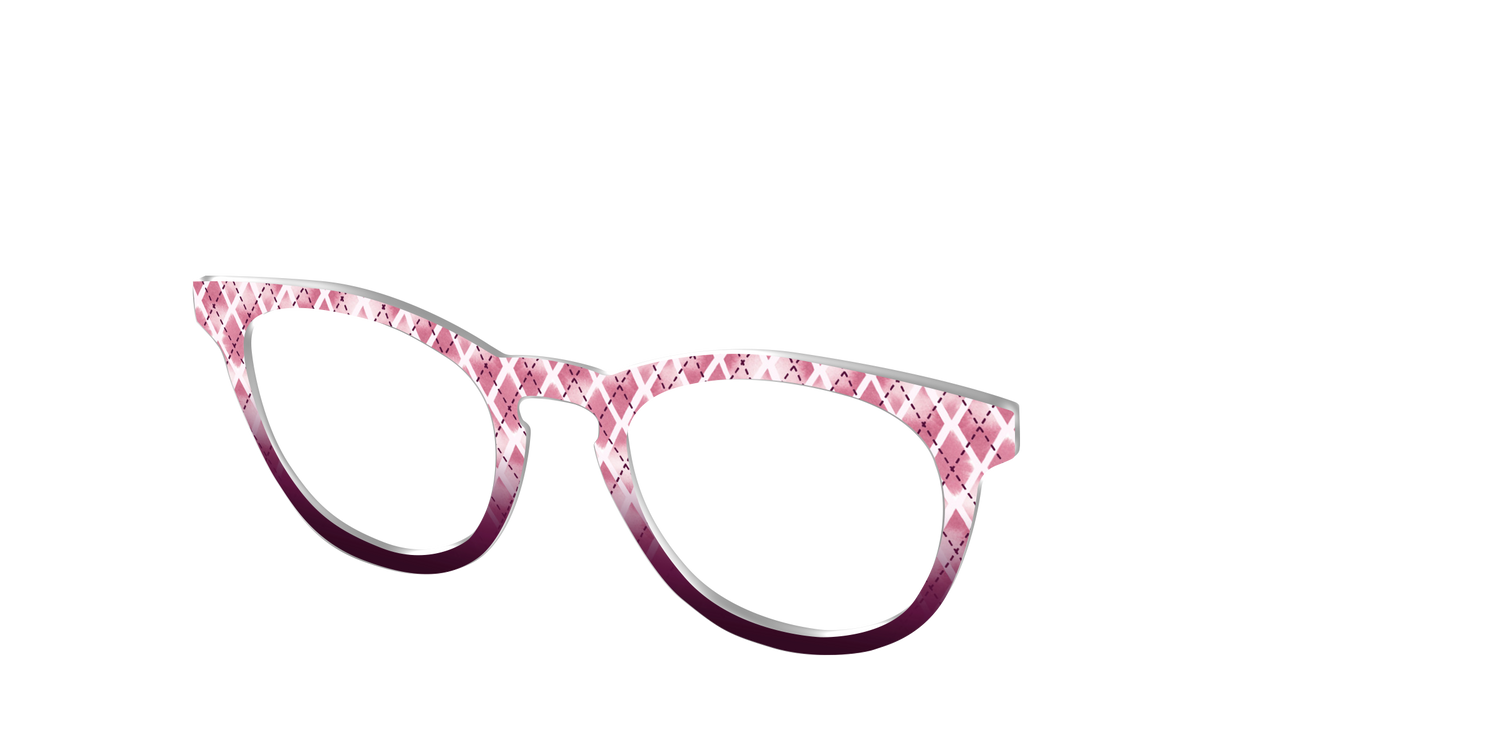 The Artful Argyle - Angle Top Image - Pair Eyewear