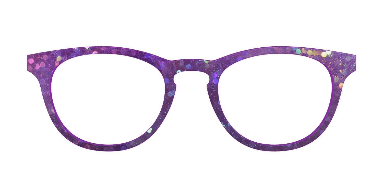 The Berry Jam Hexagons - Front Top Image - Pair Eyewear