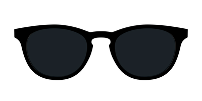 The Non-Polarized Black Sun Top - Front Top Thumbnail - Pair Eyewear
