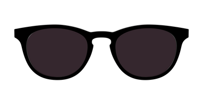 The Black with Urban Explorer Lens - Front Top Thumbnail - Pair Eyewear