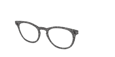 The Black Sparkle - Angle Top Thumbnail - Pair Eyewear