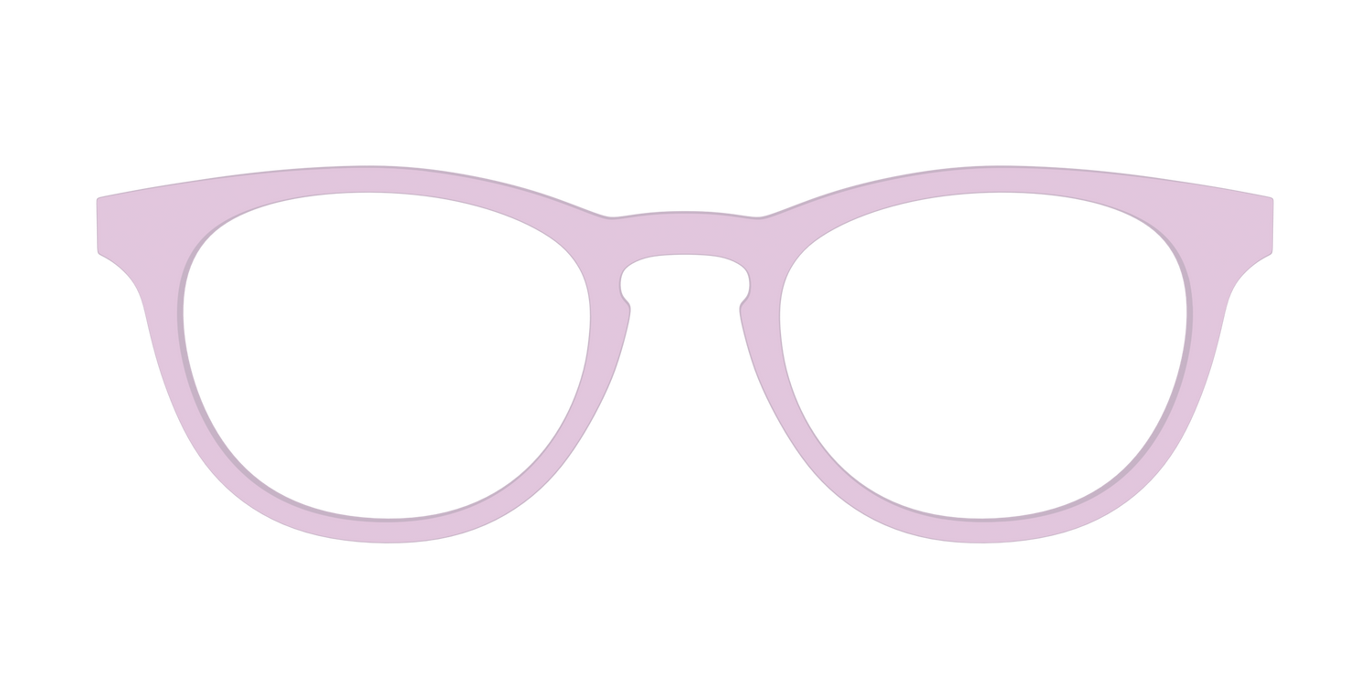 The Blush - Front Top Image - Pair Eyewear