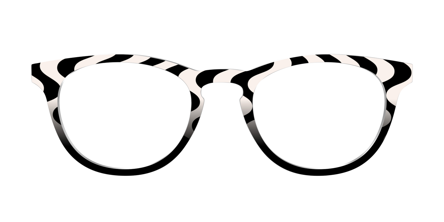 The Bold Waves - Front Top Image - Pair Eyewear