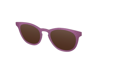 The Polarized Brushed Rose Sun Top - Angle Top Thumbnail - Pair Eyewear
