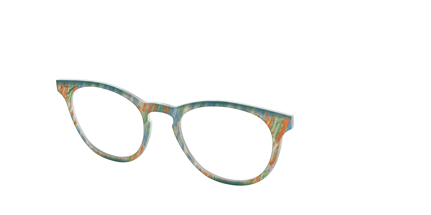 The Brush Strokes - Angle Top Image - Pair Eyewear