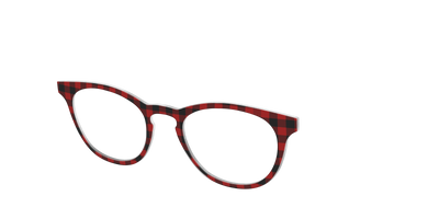 The Buffalo Plaid - Angle Top Thumbnail - Pair Eyewear