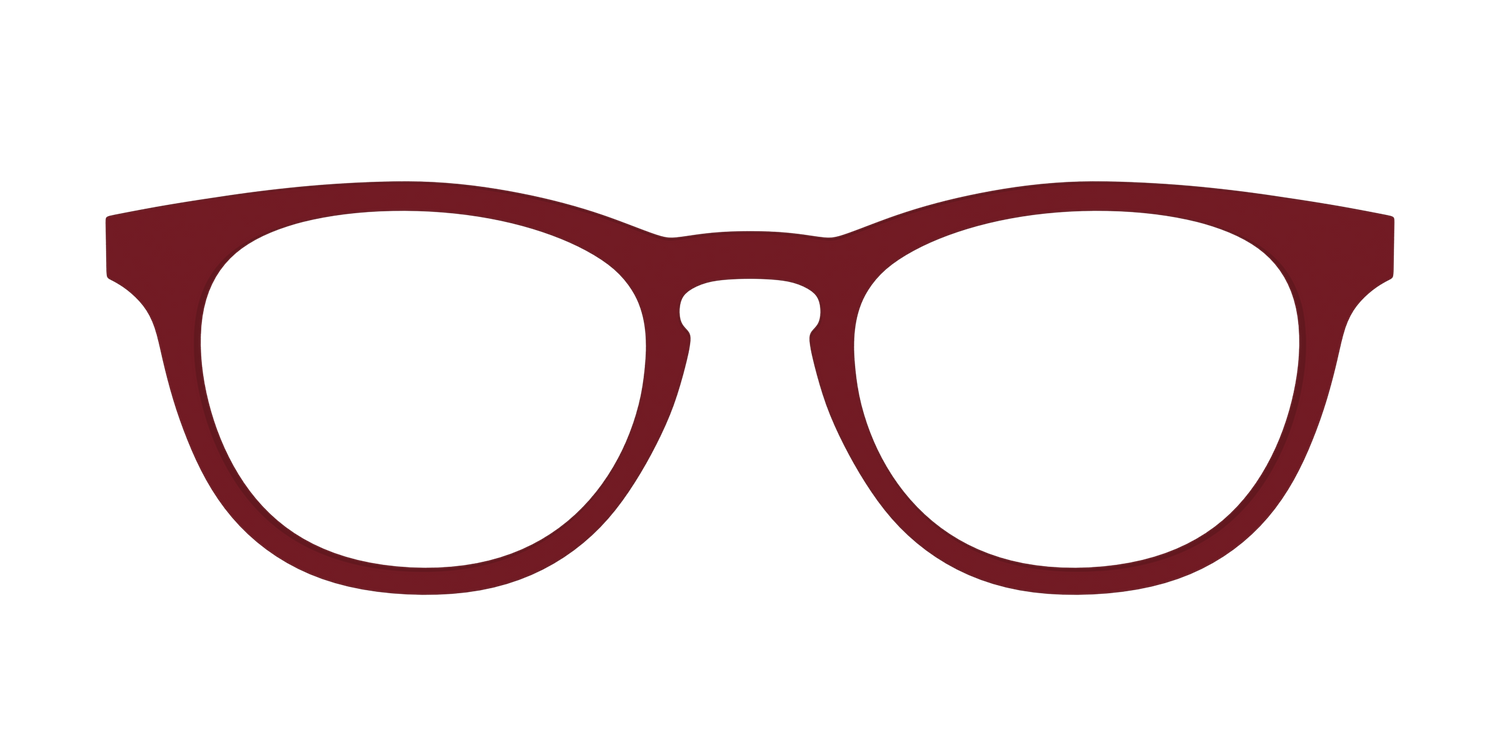 The Burgundy - Front Top Image - Pair Eyewear