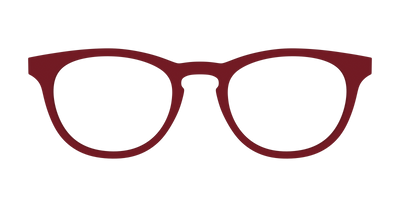 The Burgundy - Front Top Thumbnail - Pair Eyewear
