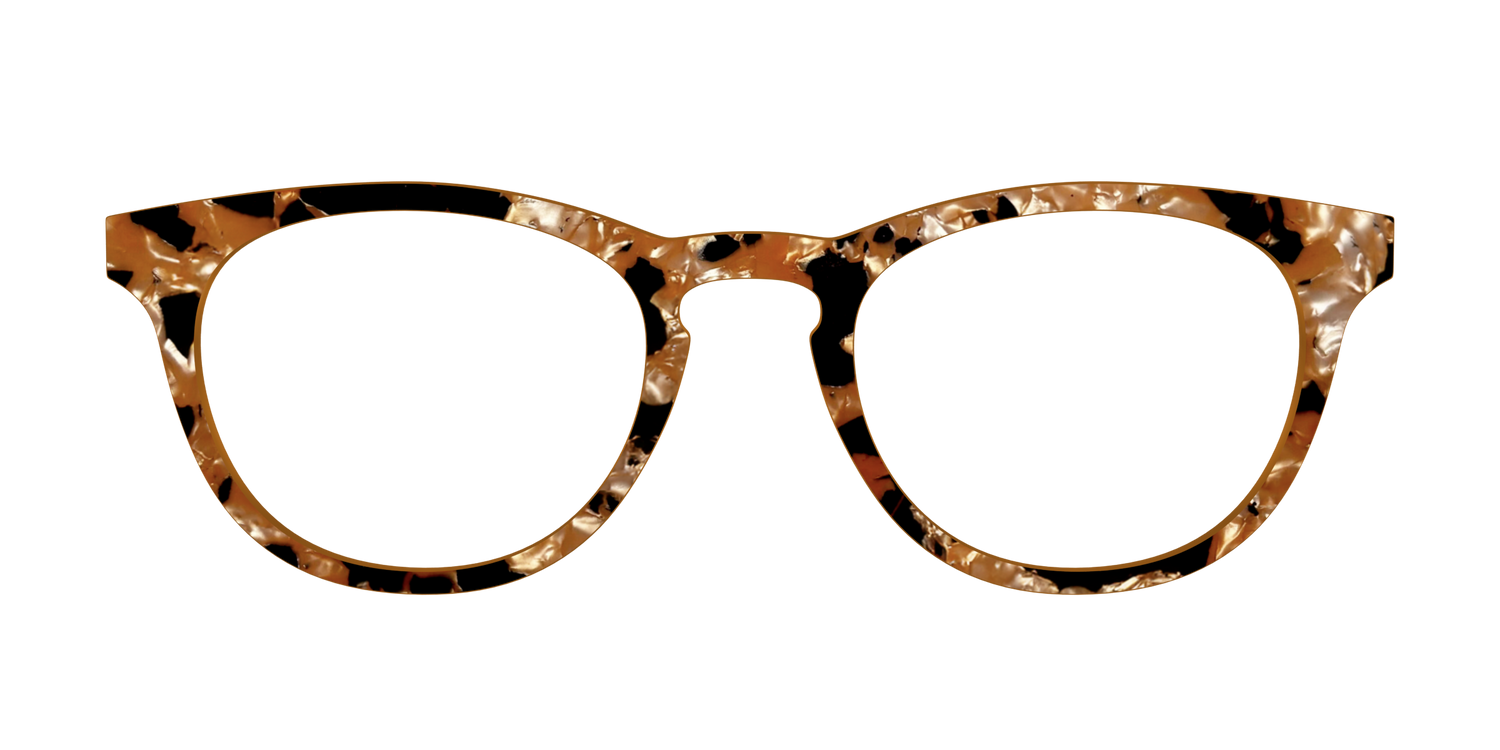 The Caramel Pearl Tortoise - Front Top Image - Pair Eyewear