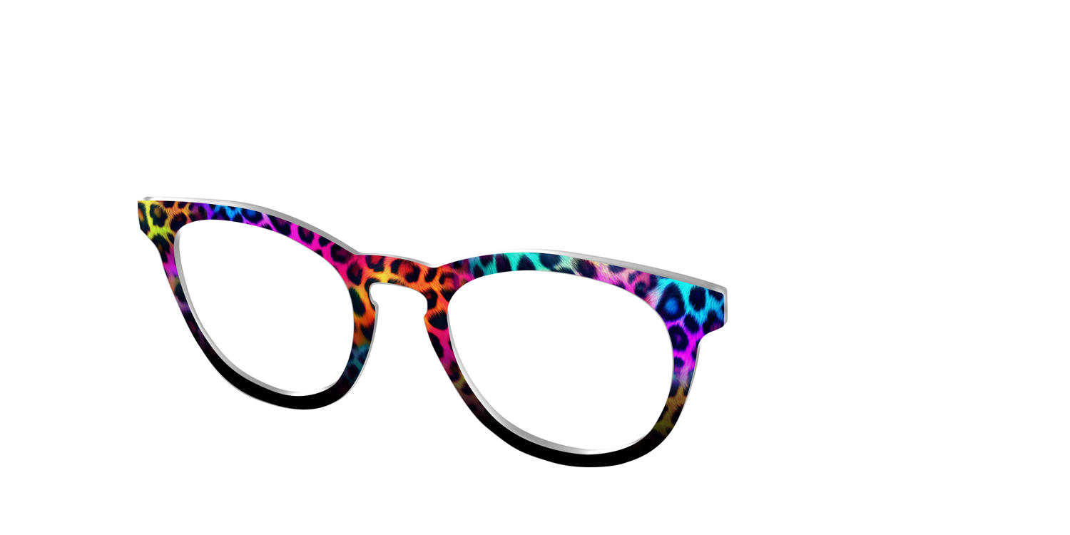 The Chromatic Cheetah - Angle Top Image - Pair Eyewear