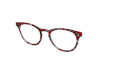Dark Side Plaid - Angle Top Thumbnail - Pair Eyewear