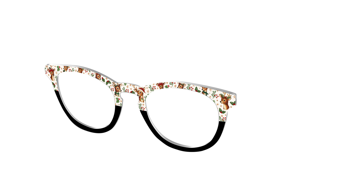 The Dashing Reindeer - Angle Top Image - Pair Eyewear