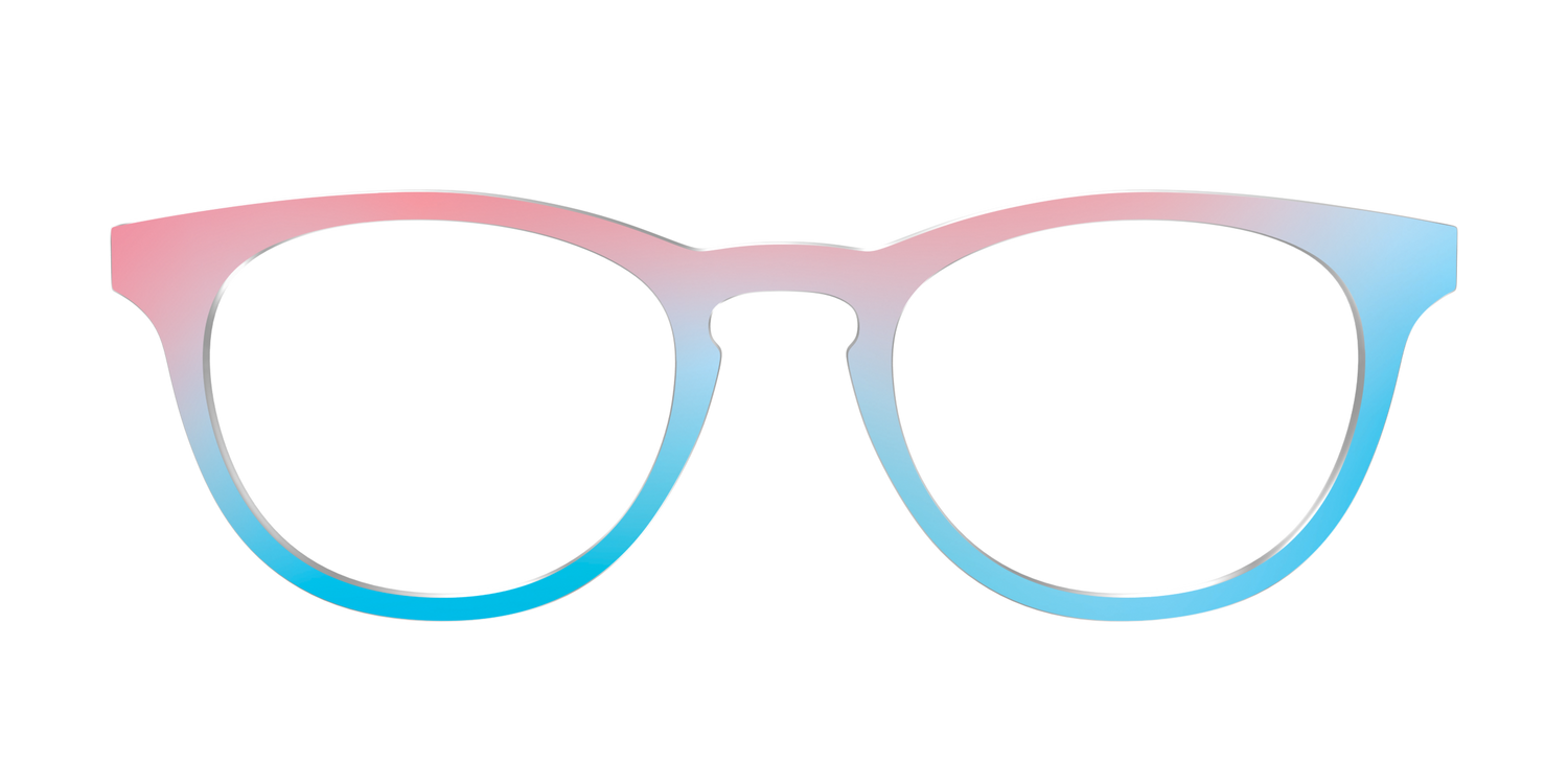 The Daybreak Ombre - Front Top Image - Pair Eyewear
