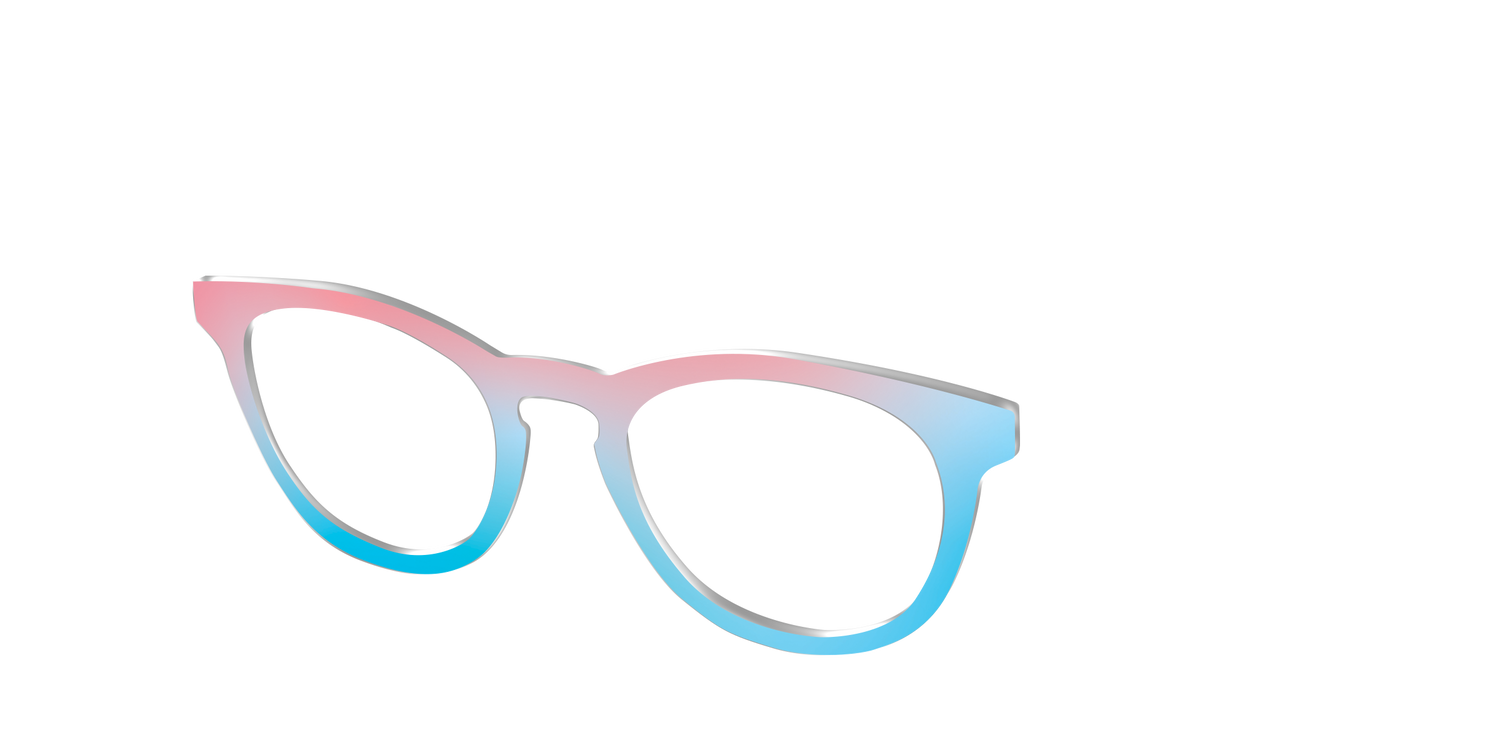 The Daybreak Ombre - Angle Top Image - Pair Eyewear