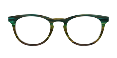 The Emerald Gradient Horn - Front Top Thumbnail - Pair Eyewear