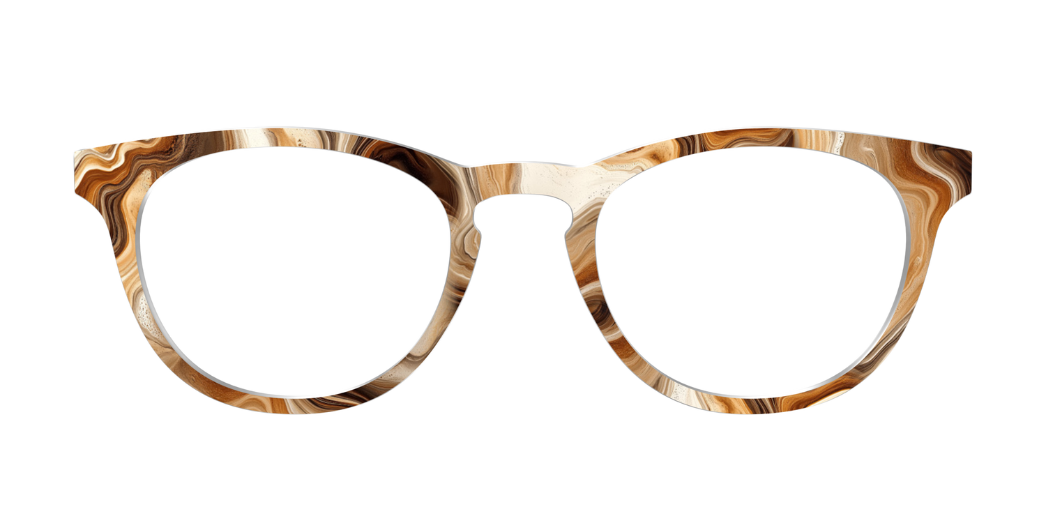 The Espresso Marble - Front Top Image - Pair Eyewear