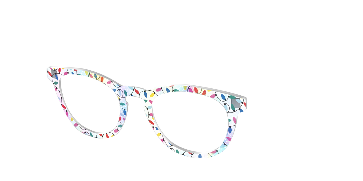 The Festive Lights Crystal - Angle Top Image - Pair Eyewear