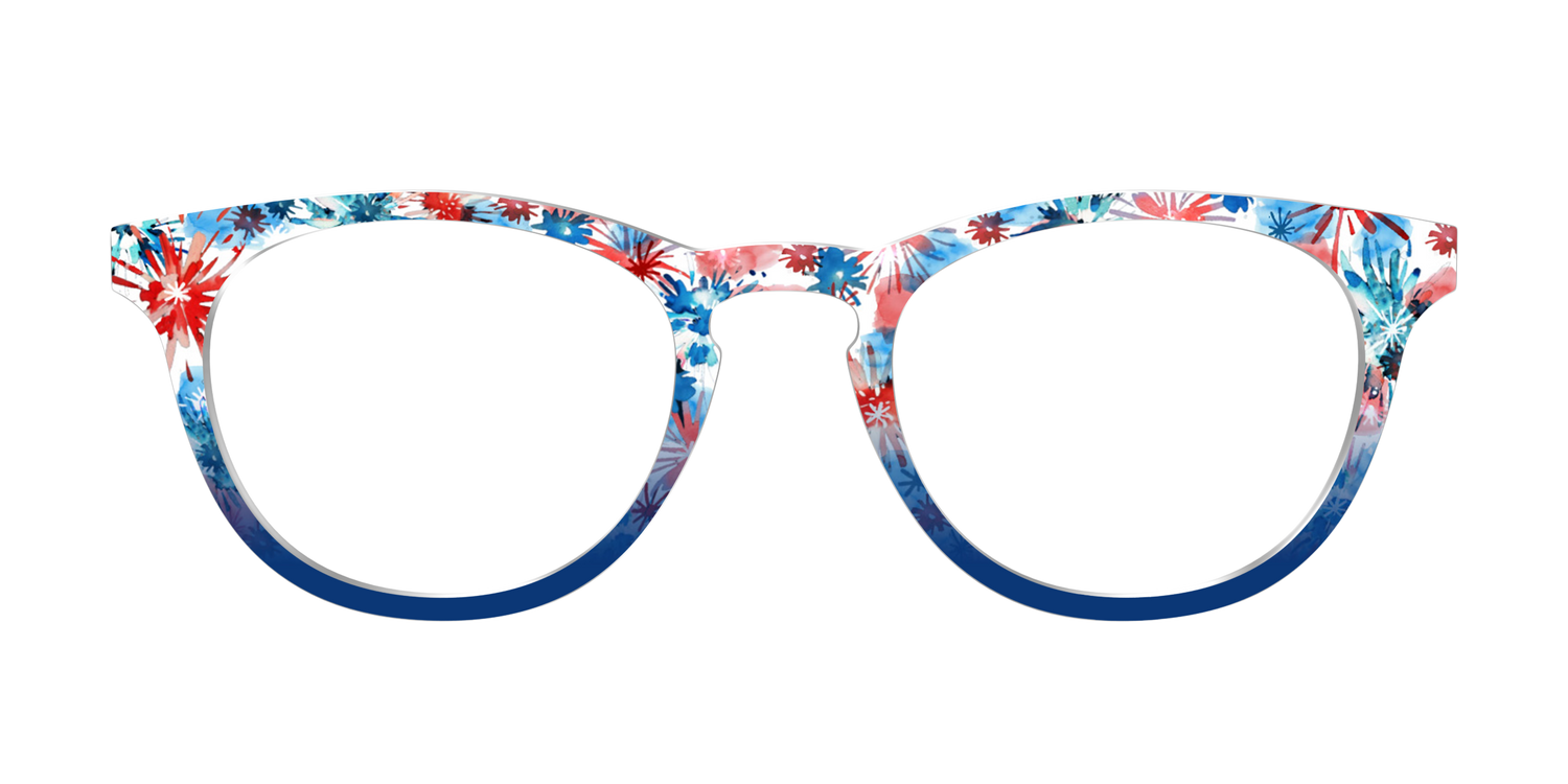The Firework Bursts - Front Top Image - Pair Eyewear