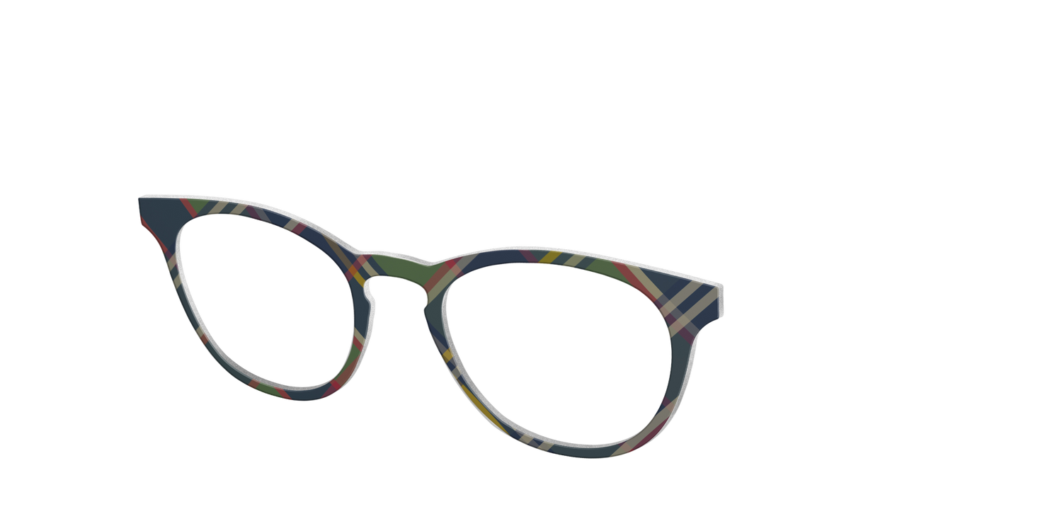 The Flannel Plaid - Angle Top Image - Pair Eyewear