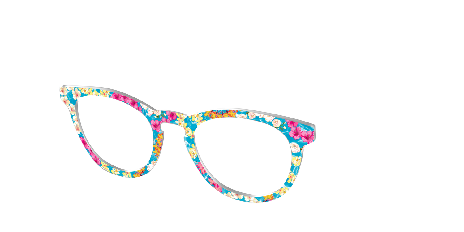 The Floral Leis - Angle Top Image - Pair Eyewear