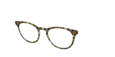 The Floral Skulls - Angle Top Thumbnail - Pair Eyewear