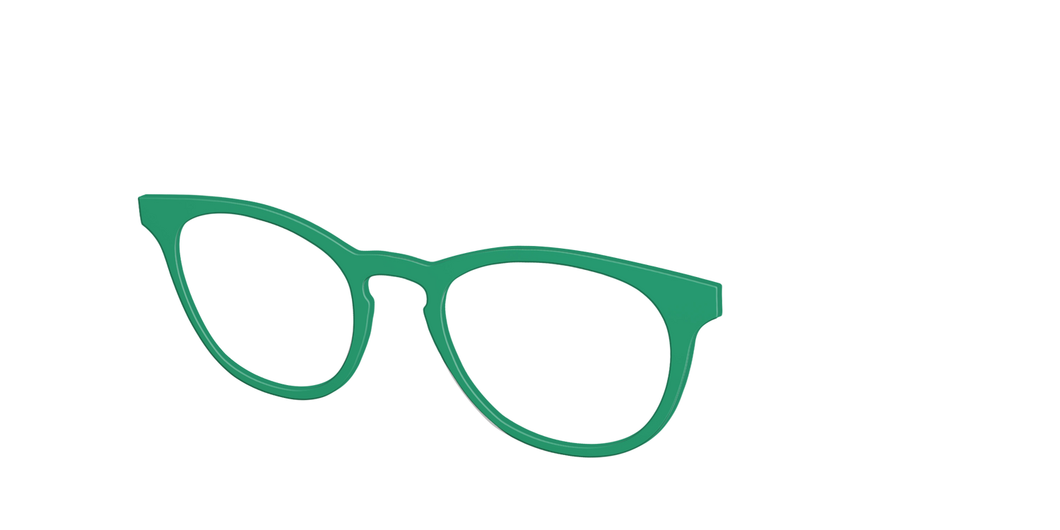 The Forest Green - Angle Top Image - Pair Eyewear