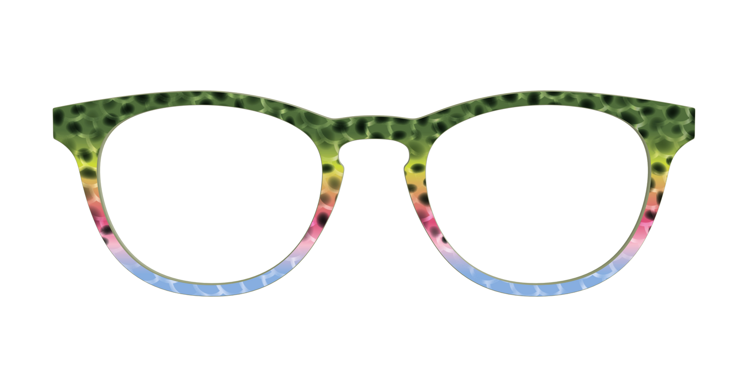 The Freshwater Trout Scales - Front Top Image - Pair Eyewear