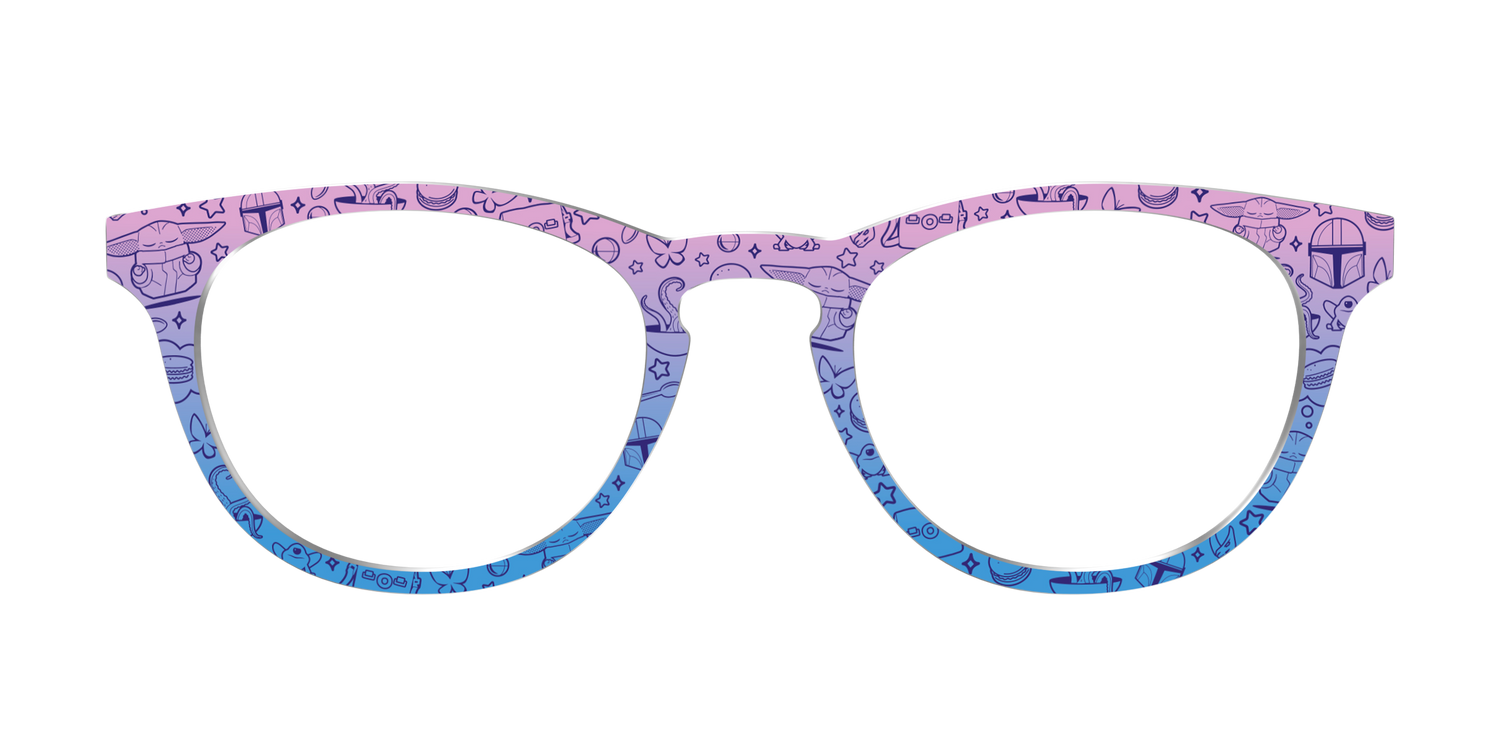 Grogu™ Galaxy Gradient - Front Top Image - Pair Eyewear