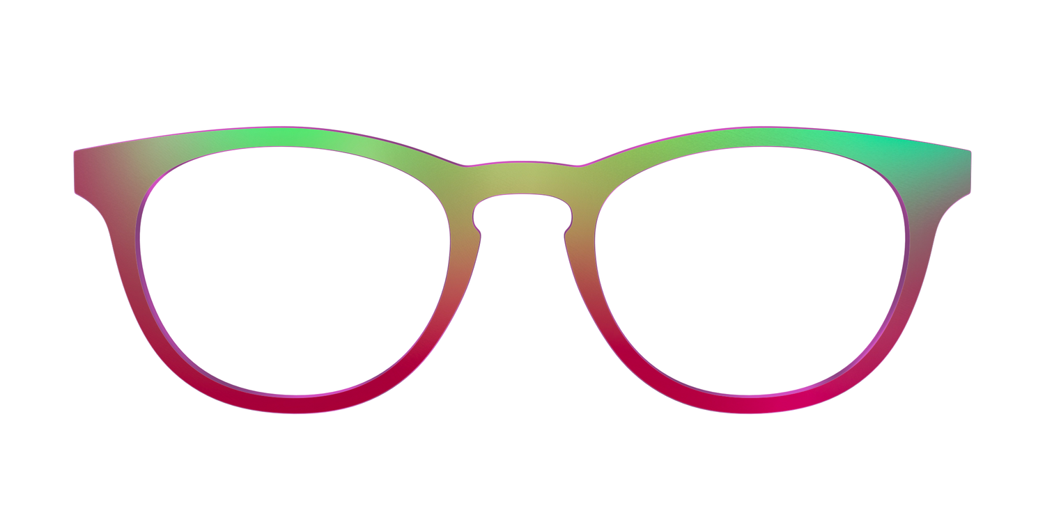 The Guava Ombre - Front Top Image - Pair Eyewear