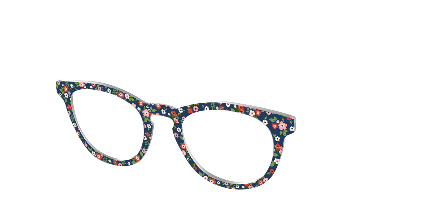 The Handkerchief Floral - Angle Top Image - Pair Eyewear