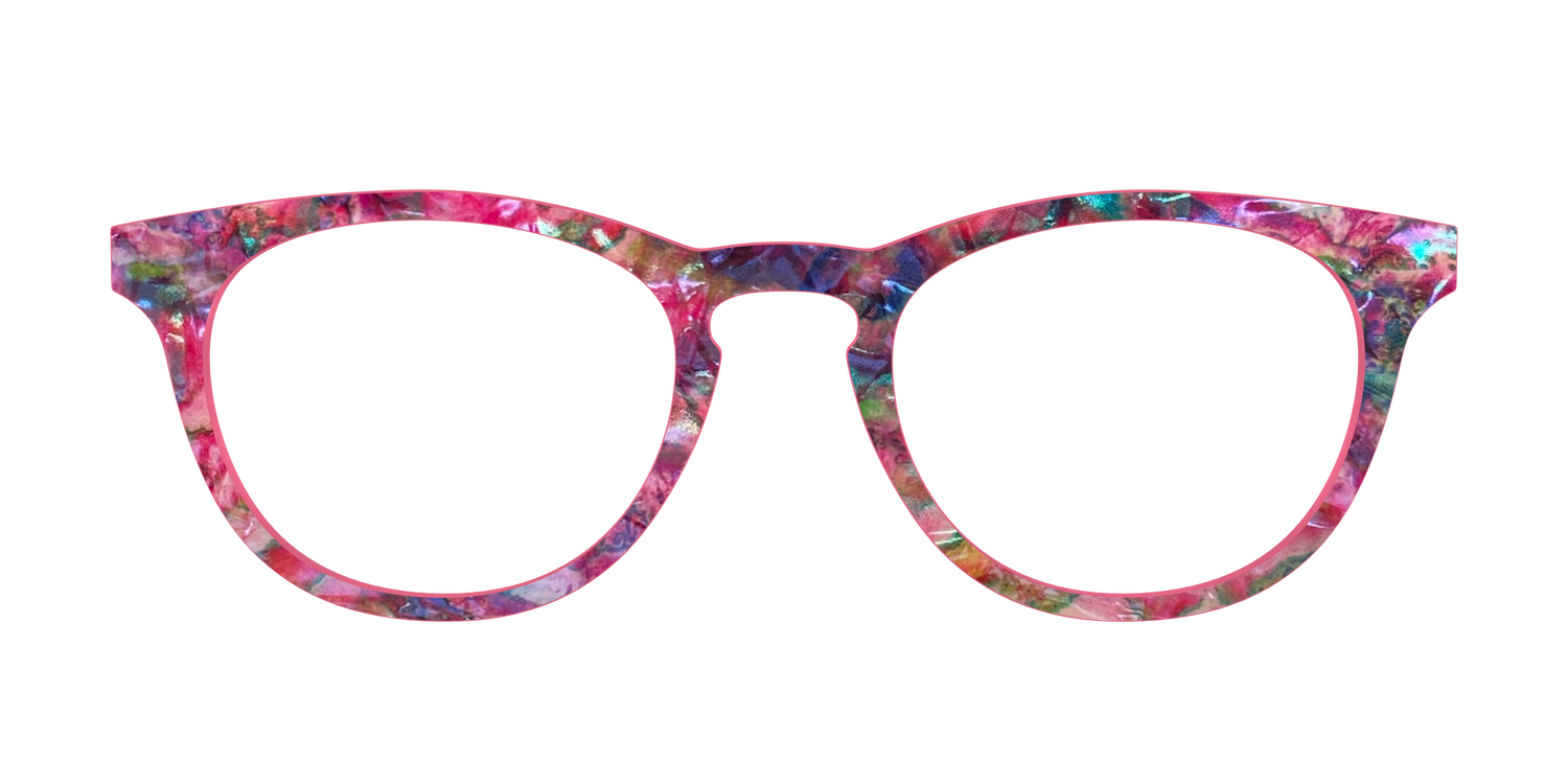 The Hibiscus Pearl Shell - Front Top Image - Pair Eyewear