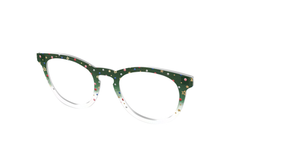 The Holiday Bauble with Foil Crystal - Angle Top Thumbnail - Pair Eyewear