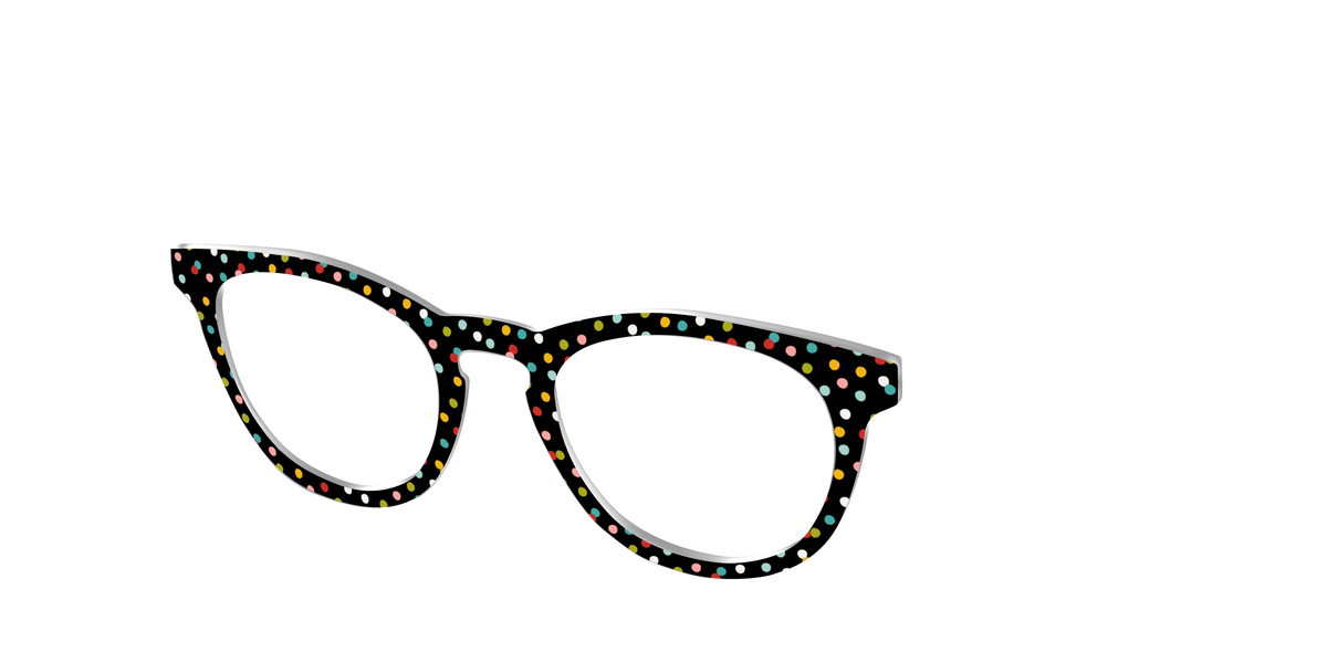 The Holiday Dots - Angle Top Image - Pair Eyewear
