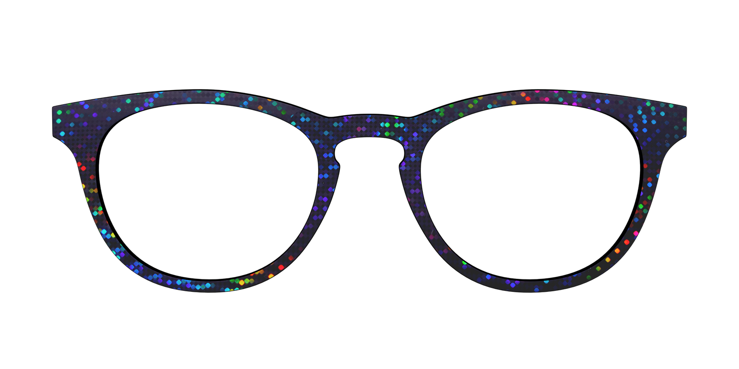 The Holographic Dots - Front Top Image - Pair Eyewear