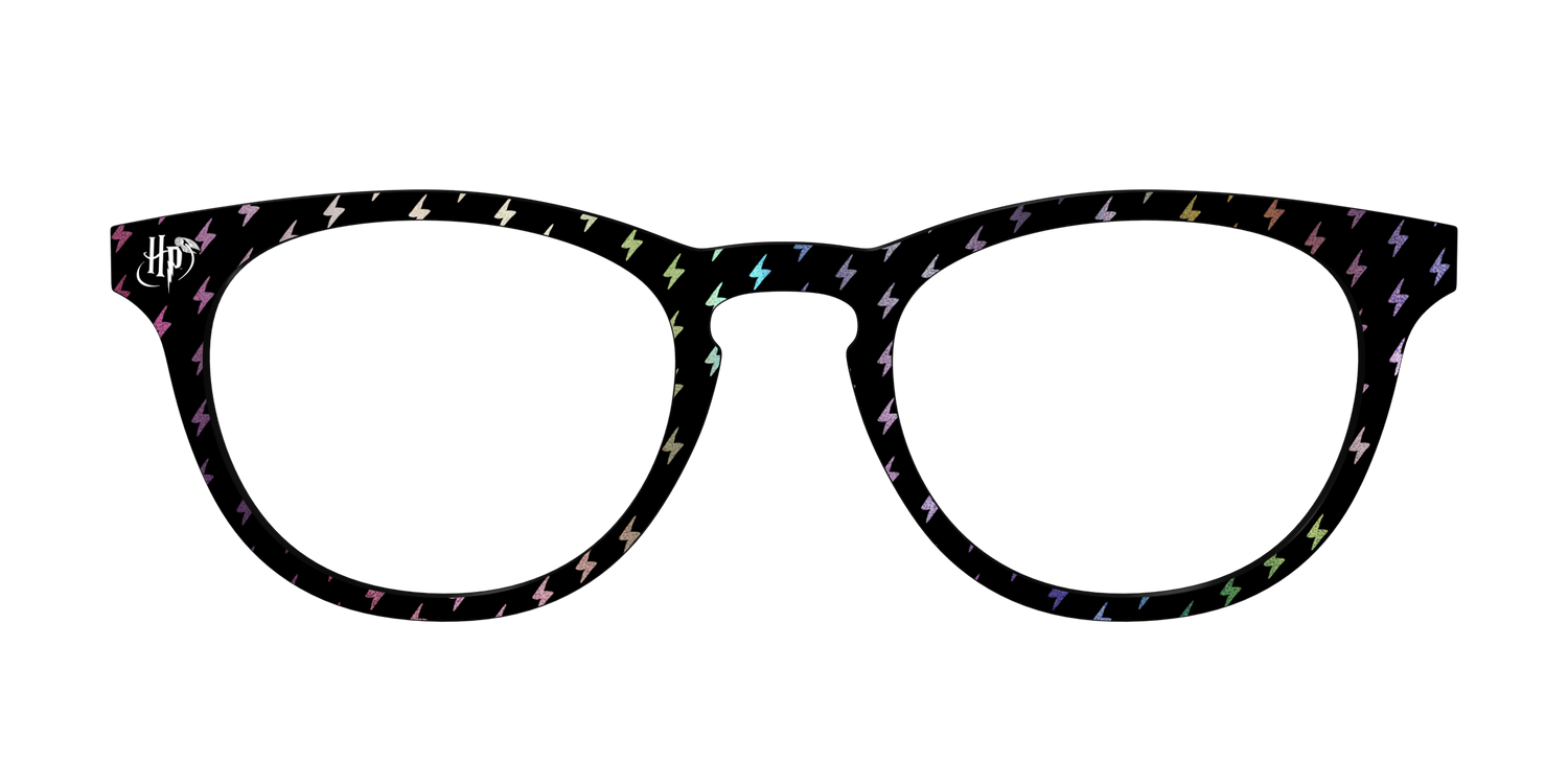 The Holographic Lightning Bolts - Front Top Image - Pair Eyewear