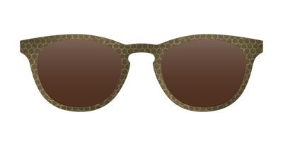 The Polarized Honeycomb Sun Top - Front Top Thumbnail - Pair Eyewear