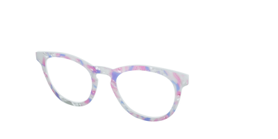 The Hydrangea Pearl Tortoise - Angle Top Thumbnail - Pair Eyewear