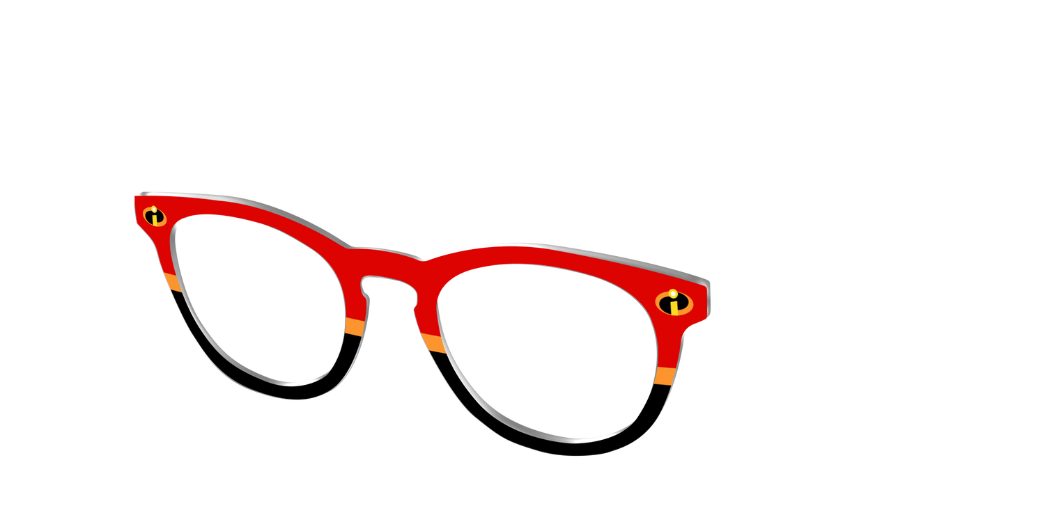 The Incredibles Super Suit - Angle Top Image - Pair Eyewear