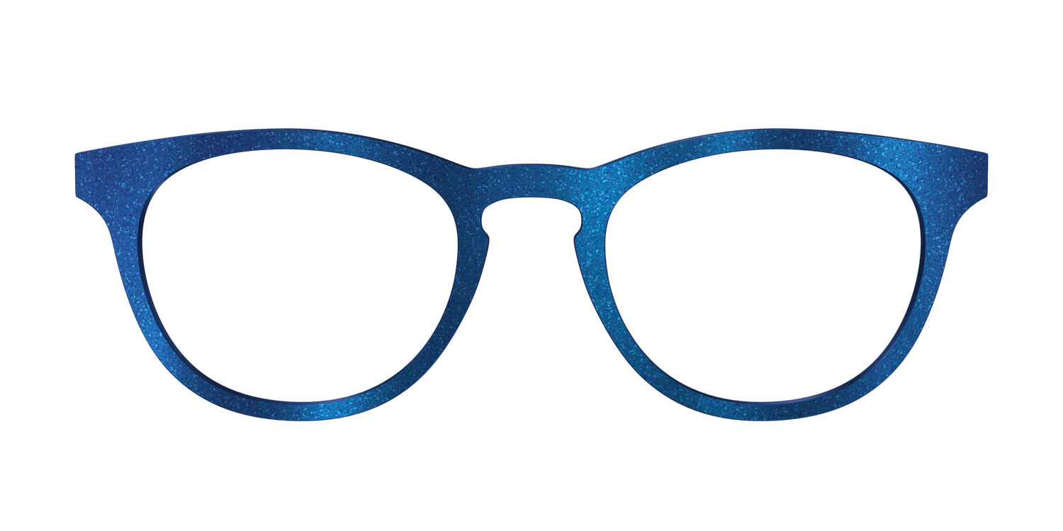 The Indigo Shimmer - Front Top Image - Pair Eyewear