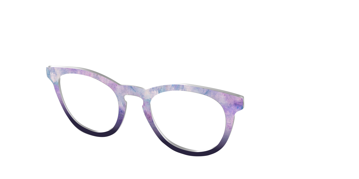 The Lilac Underpaint - Angle Top Image - Pair Eyewear