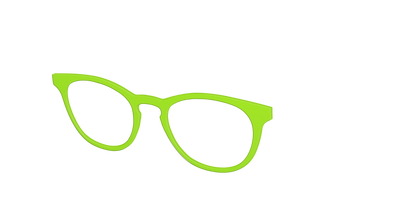 The Lime Green - Angle Top Thumbnail - Pair Eyewear