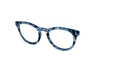 The Midnight Blue Pearl Tortoise - Angle Top Thumbnail - Pair Eyewear