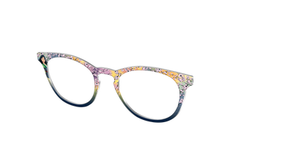 Mulan's Plum Blossoms - Angle Top Thumbnail - Pair Eyewear