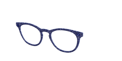 The Navy Sparkle - Angle Top Thumbnail - Pair Eyewear