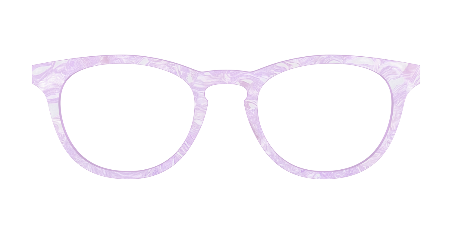 The Pale Iris Pearl Marble - Front Top Image - Pair Eyewear