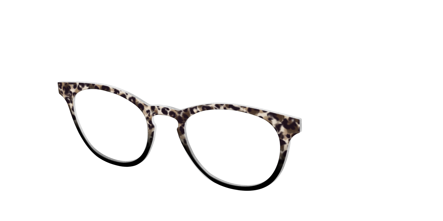 The Party Animal Tortoise - Angle Top Image - Pair Eyewear