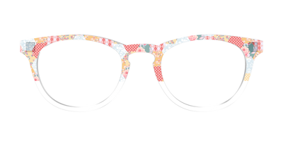 The Patchwork Hexagon Crystal Split - Front Top Thumbnail - Pair Eyewear