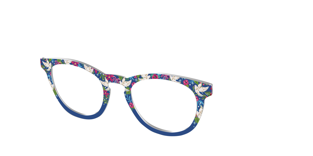 The Peaceful Blossoms - Angle Top Image - Pair Eyewear