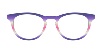 The Petunia Haze Gradient - Front Top Thumbnail - Pair Eyewear